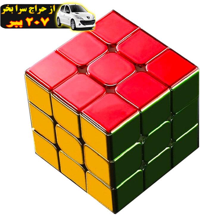 مکعب روبیک شنگشو مدل متالیک مگنتی 3×3