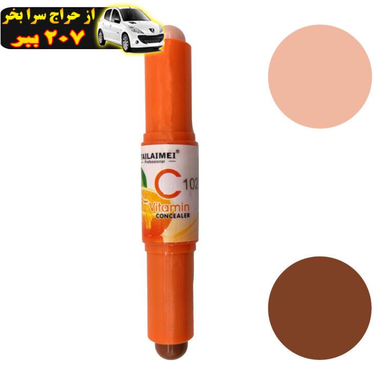 کانتور و کانسیلر تایلامی مدل Vitamin C شماره 102