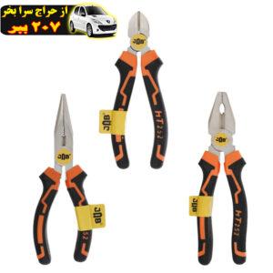 انبر دست و انبر سیم چین و انبر دم باریک جاب مدل JB-800 HT252