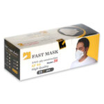 ماسک تنفسی مدل 6 لایه سه بعدی نانو  FAST-KF94 بسته 25 عددی