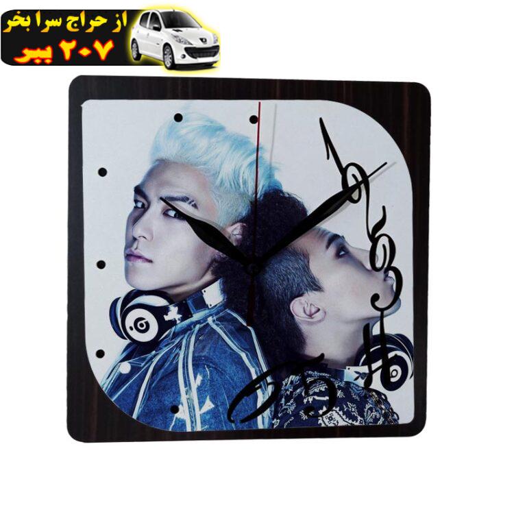 ساعت دیواری طرح گروه بیگ بنگ bigbang کد TA10