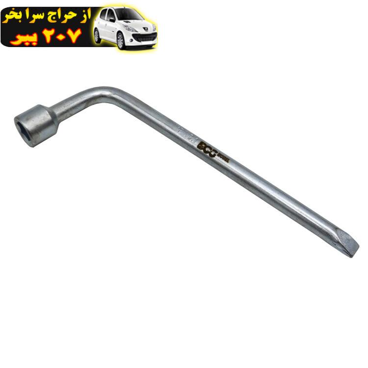 آچار خودرو و چرخ مدل داگ کد YP-27CM سایز 17 میلیمتر