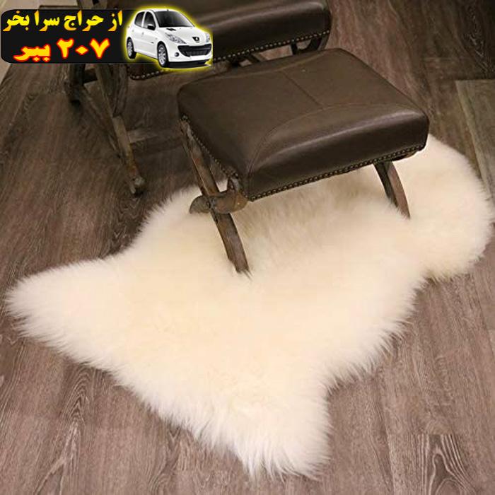 پادری طرح خز مدل modern mat سایز 58x88 سانتی متر