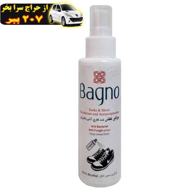 اسپری بوگیر کفش باگنو مدل Anti Bacterial