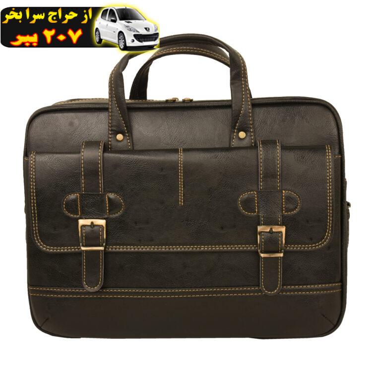 کیف اداری مردانه چرم مدل P228