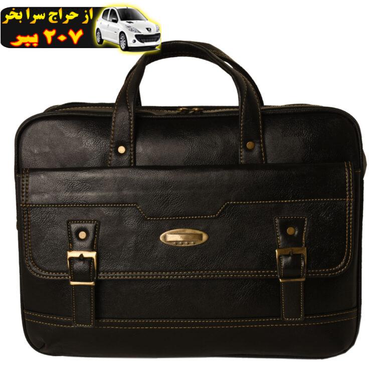 کیف اداری مردانه چرم مدل P257