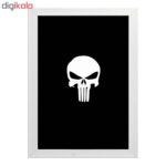 تابلو طرح اسکلت punisher skull کد t36