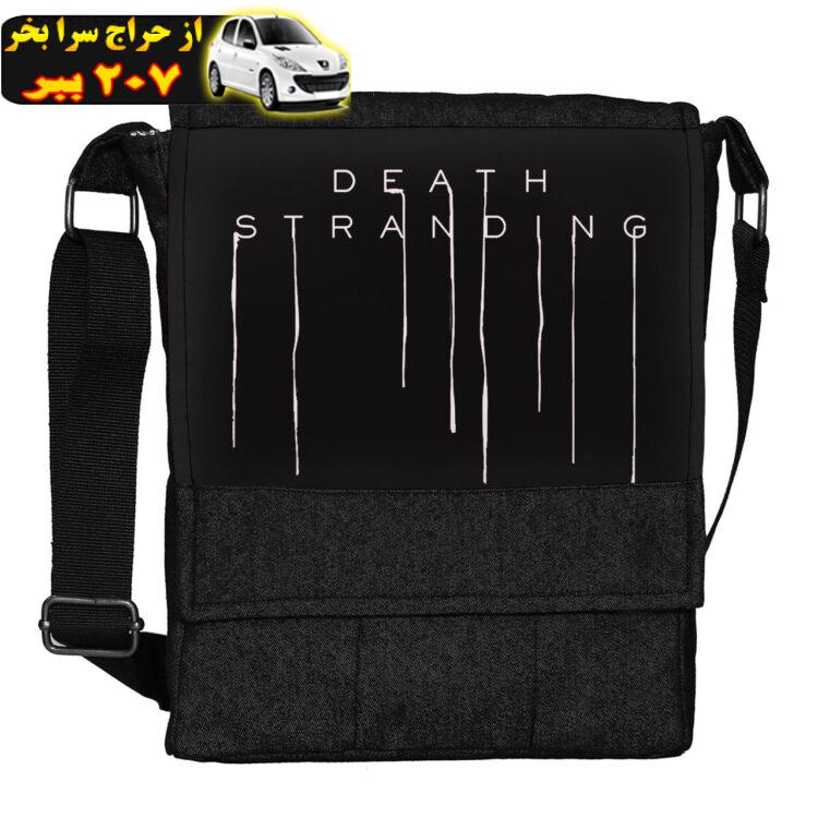 کیف دوشی مردانه گالری چی چاپ طرح death stranding کد 65808