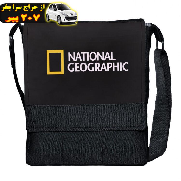 کیف دوشی گالری چی چاپ طرح national geographic کد 65749