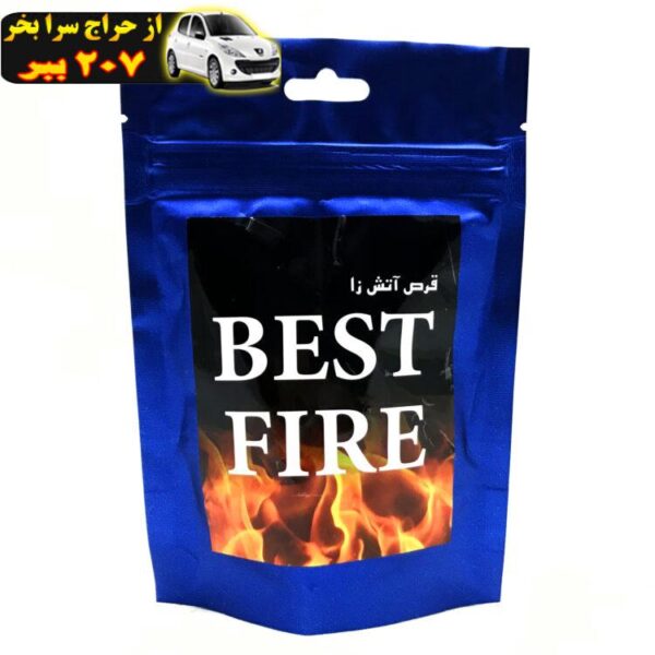 قرص آتش زا مدل BEST FIRE بسته ۳۰ عددی