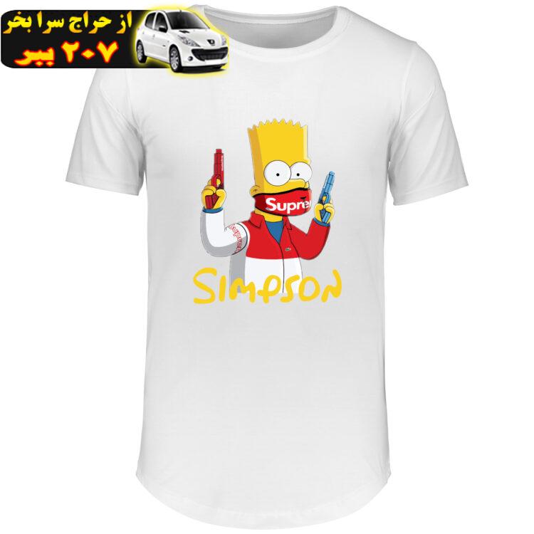 تیشرت مردانه آیبرند طرح Simpson کد 45053