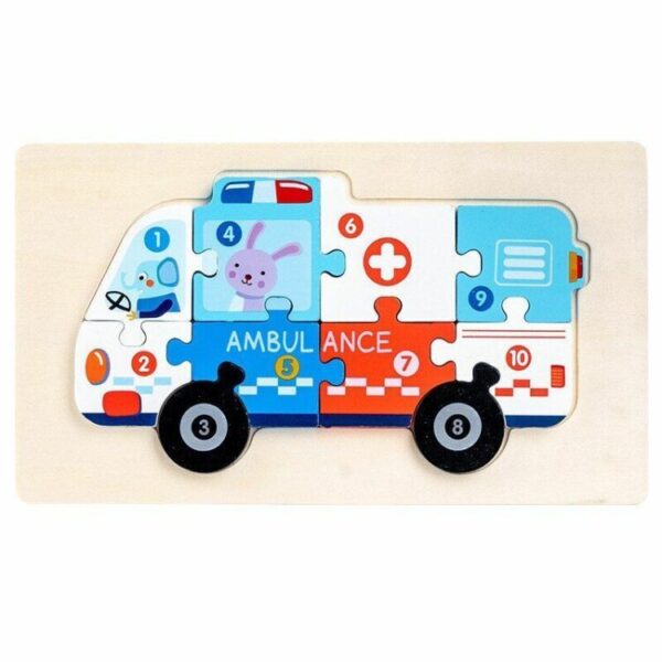 پازل آموزشی مدل Ambulance