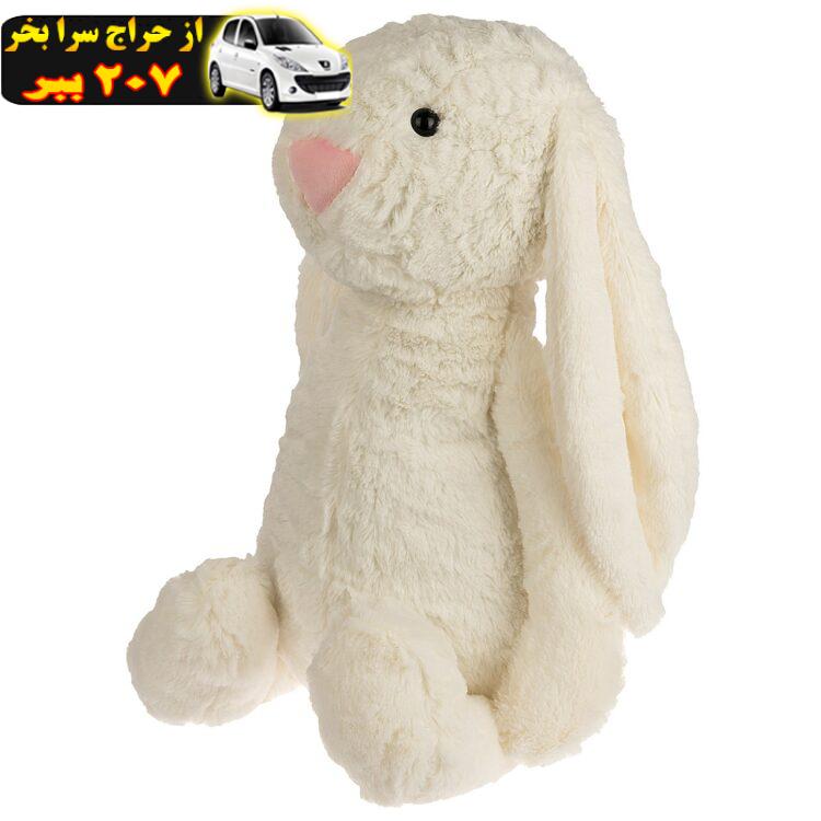 عروسک جلی کت مدل White Rabbit ارتفاع 43 سانتی متر