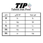 زیرپوش آستین دار مردانه تابش ایران پود مدل سوپرپنبه اعلاء SP001