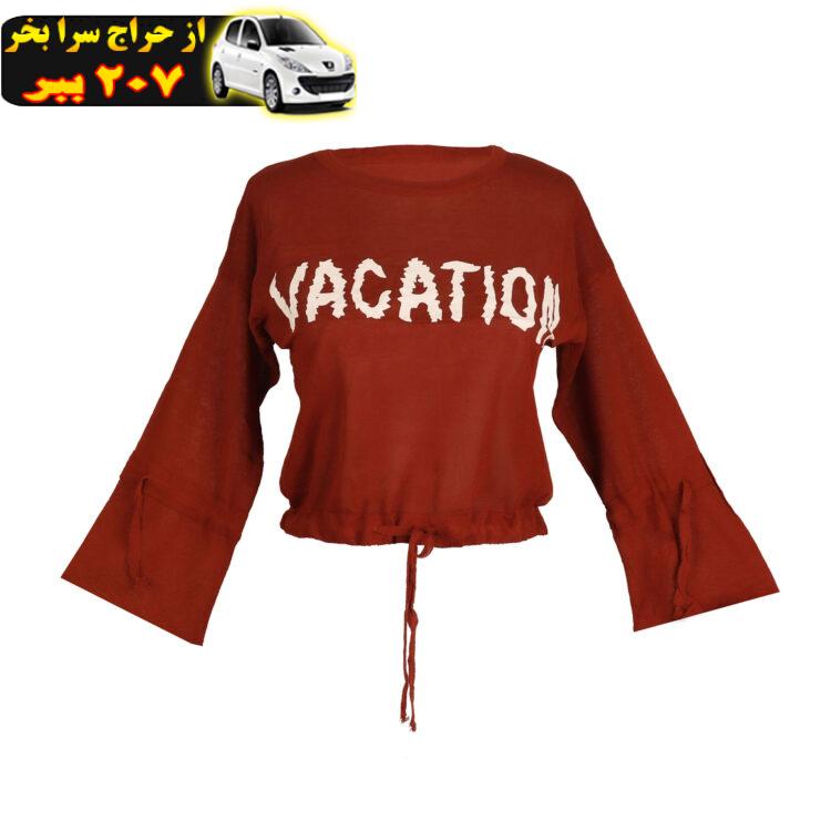 بلوز زنانه مدل VACATION کد 02