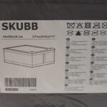 باکس لباس ایکیا مدل SKUBB