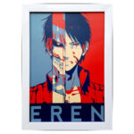 تابلو مدل اتک آن تایتان ارن attack on titan eren W006