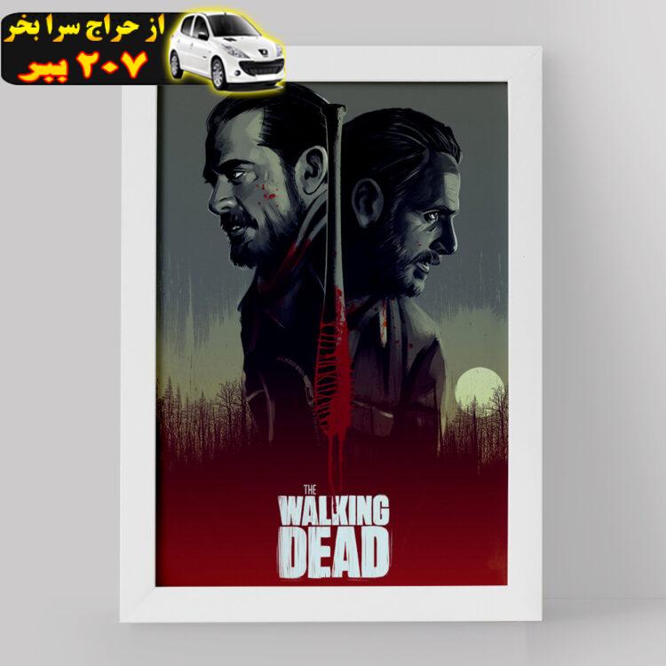 تابلو خندالو مدل سریال مردگان متحرک The Walking Dead کد 10187