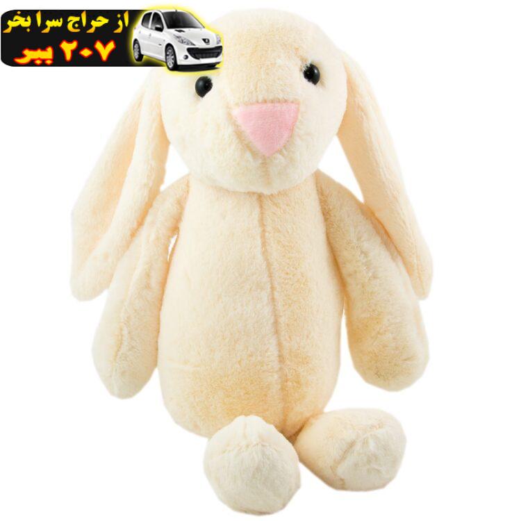 عروسک خرگوش جلی کت مدل Big Cream Jellycat Rabbit