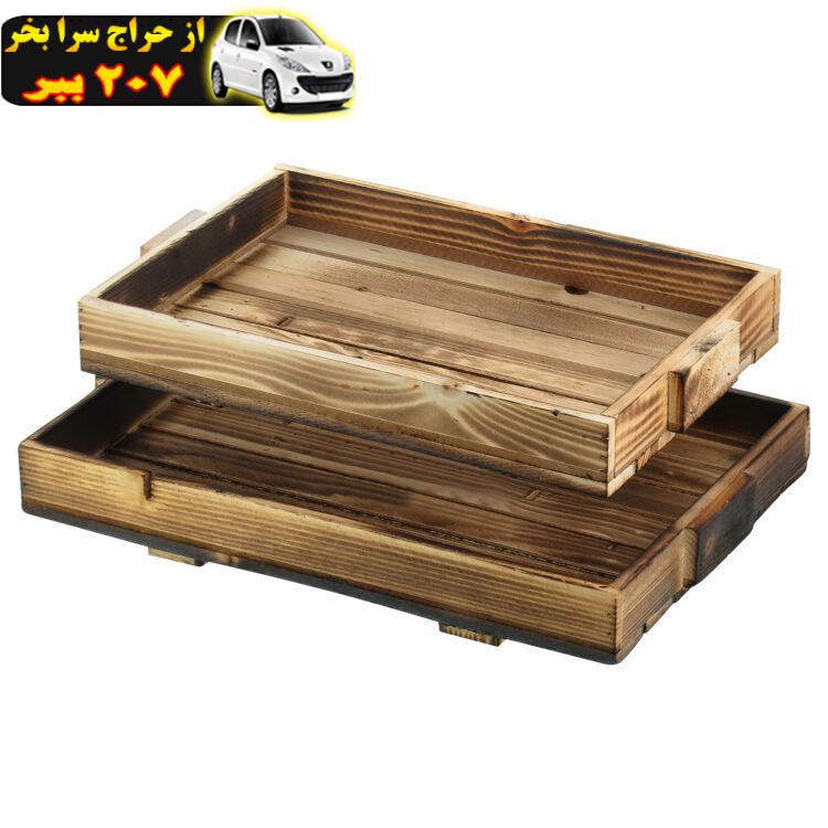 سینی سرو مدل DE-NZ302 مجموعه دو عددی