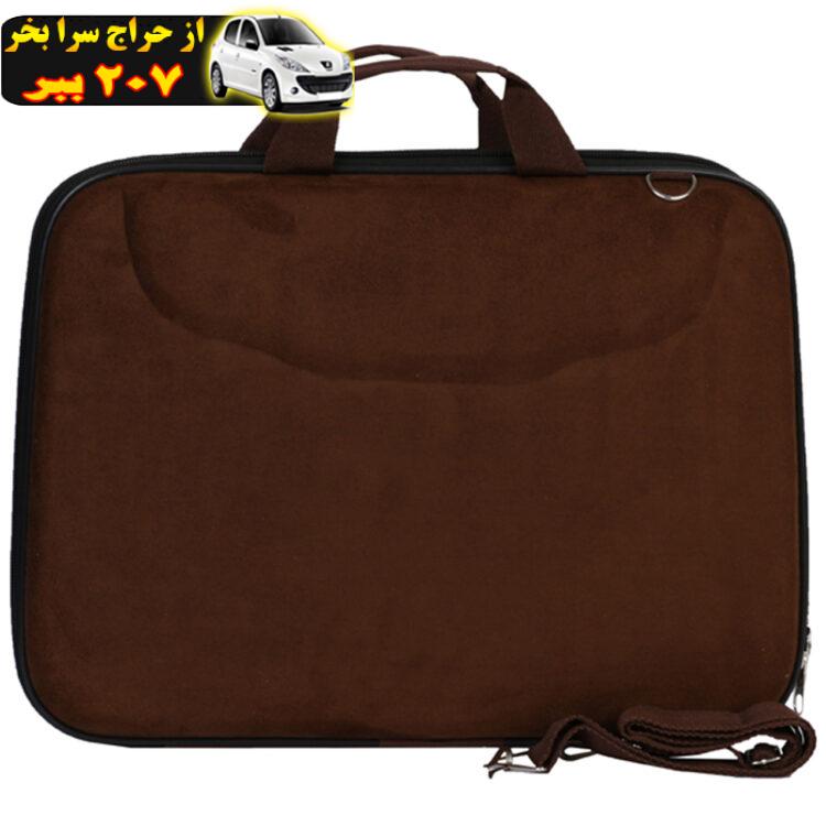 کیف اداری مردانه رویال چرم طرح BF-Brown محصول236318 