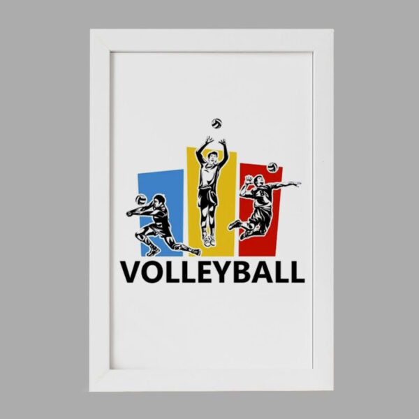 تابلو خندالو مدل والیبال Volleyball کد 26425