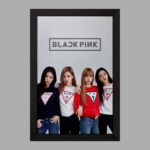 تابلو خندالو مدل گروه بلک پینک Black Pink  کد 14549