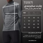 تی شرت ورزشی مردانه نوزده نودیک مدل TS1971 GG