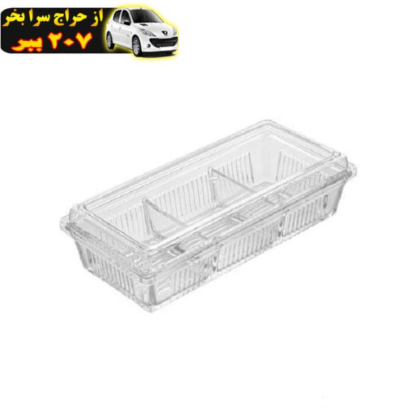 اردوخوری لیمون مدل 3 خانه شیاردار کد RM2101