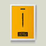 تابلو مدل The Wolf of wallstreet گرگ وال استریت کدS2904-w