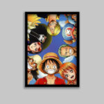 تابلو مدل انیمه وان پیس One Piece کد LA-G10514-2