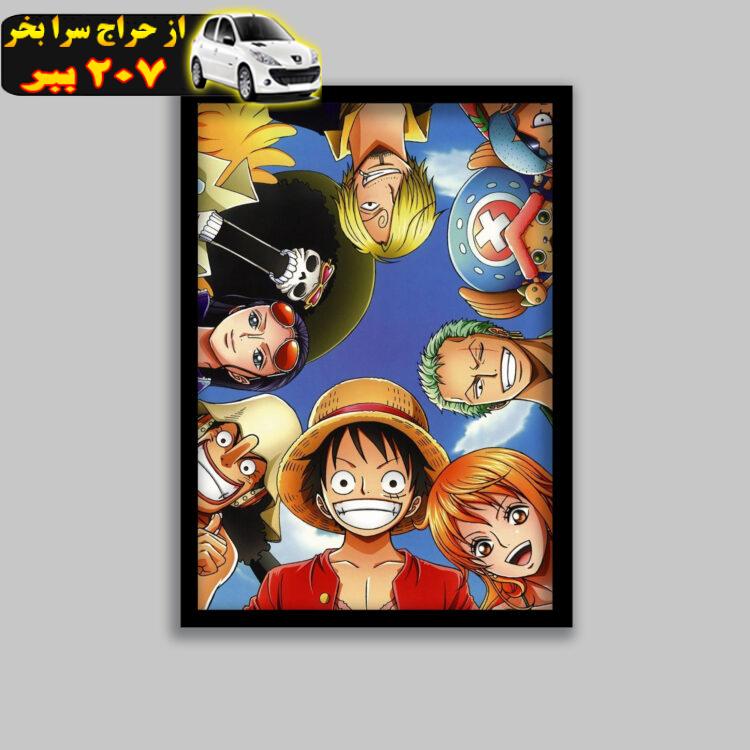 تابلو مدل انیمه وان پیس One Piece کد LA-G10514-2