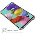 کاور مدل ژله ای کپسول دار مناسب برای گوشی موبایل سامسونگ Galaxy A51