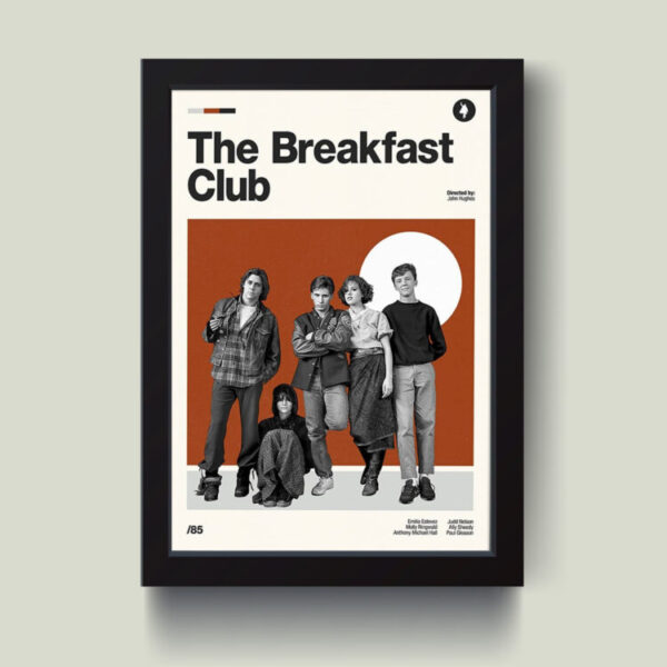 تابلو مدل The Breakfast Club کد m2538-w