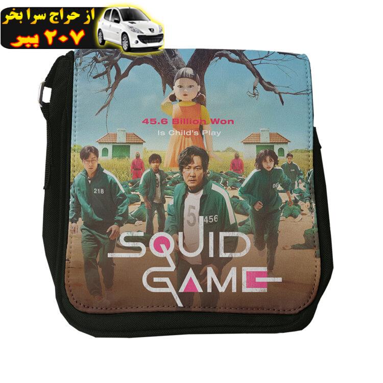 کیف دوشی مدل بازی مرکب Squid Game کد sg-5