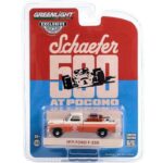 ماکت ماشین گرین‌لایت مدل Ford F-250 1971 Fire Equipment Schaefer 500 Pocono Truck