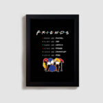 تابلو مدل فرندز friends BL87