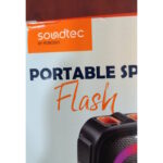 اسپیکر بلوتوثی قابل حمل پرودو مدل Soundtec Flash RGB Portable Bluetooth 16W STRGBS