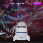 اسپیکر بلوتوثی قابل حمل مدل ROCKET MUSIC LAMP