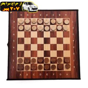 شطرنج و منچ مدل 6in1 کد G2 مجموعه 6 عددی
