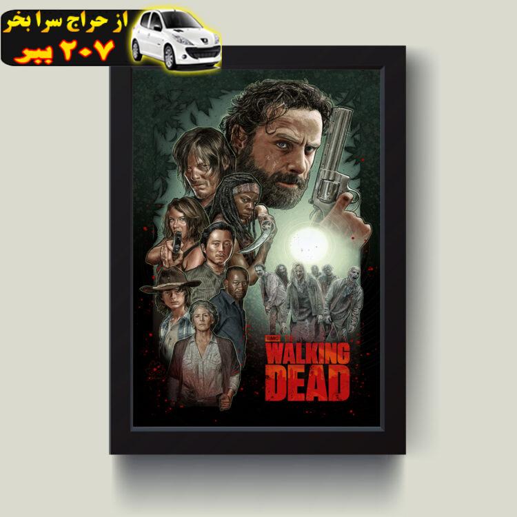 تابلو مدل واکینگ دد walking dead کد G14-22