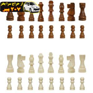 مهره شطرنج مدل چوبی کد CH1