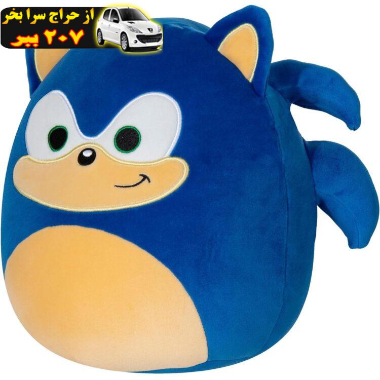 عروسک طرح سونیک مدل PuffyFriends Sonic کد 679020 ارتفاع 25 سانتی‌متر