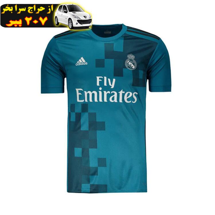 تی شرت ورزشی مردانه مدل رئال مادرید Away 2018