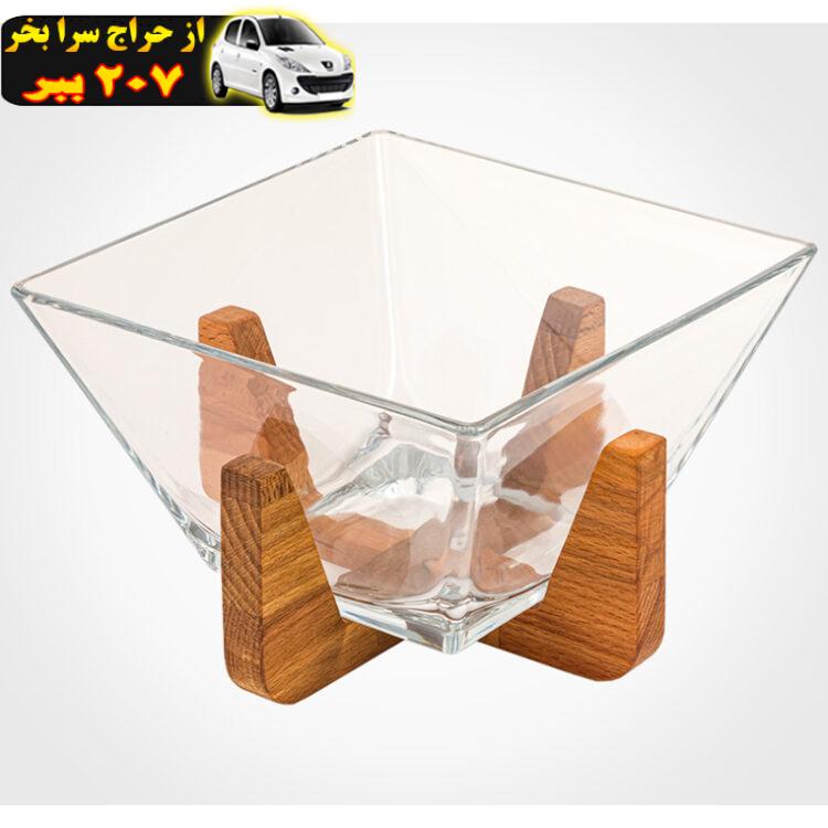 آجیل خوری مدل پایه چوبی کد DH455