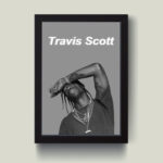 تابلو مدل تراویس اسکات Travis Scott کد m2455-b