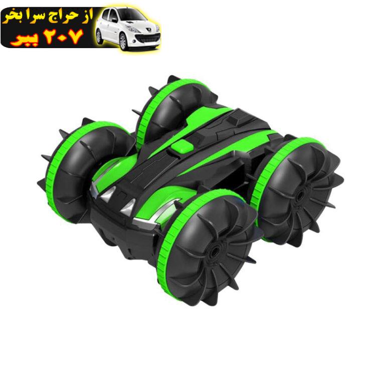 ماشین بازی کنترلی مدل آبی خاکی Amphibious Stunt Car