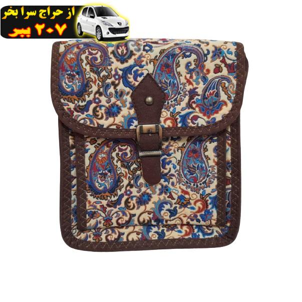 کیف رودوشی زنانه طرح ترمه کد N1418