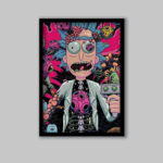 تابلو مدل ریک اند مورتی Rick and Morty کد LA-G10734-2