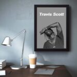 تابلو مدل تراویس اسکات Travis Scott کد m2455-b